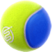 Uma bola de tênis